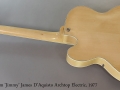 Hagstrom 'Jimmy' James D'Aquisto Archtop Electric, 1977 Full Rear View