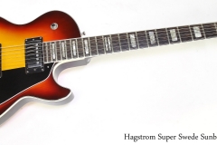 Hagstrom Super Swede Sunburst, 1983    Full Front View