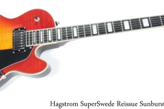 Hagstrom SuperSwede Reissue Sunburst, 2005 Full Front View