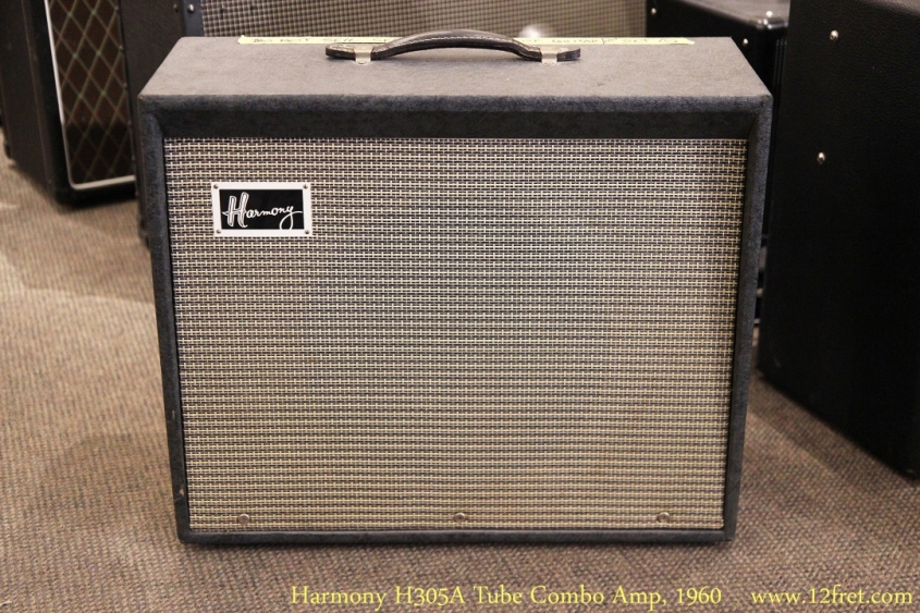 Harmony H305A Tube Combo Amp, 1960 Full Front View