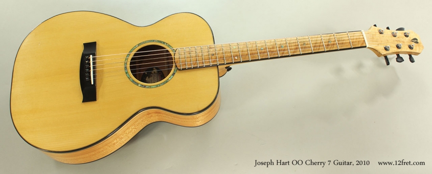 Joseph Hart OO Cherry 7 Guitar, 2010 Full Front View