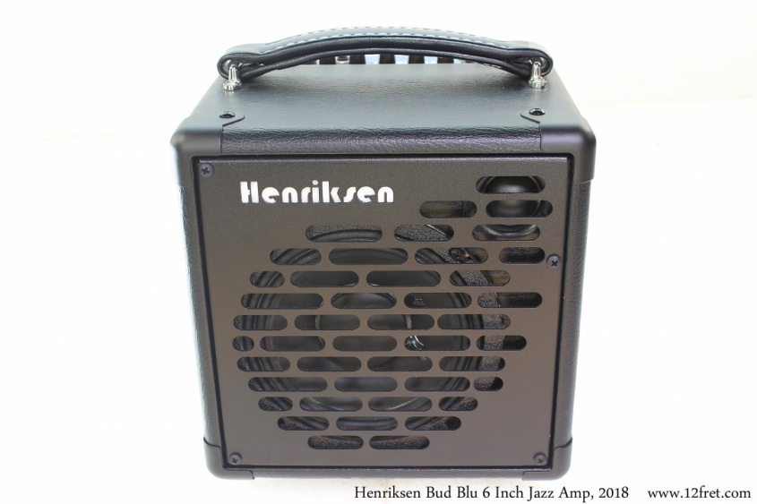 Henriksen Bud Blu 6 Inch Jazz Amp, 2018 Full Front View