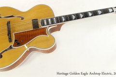 Heritage Golden Eagle Archtop Electric, 2004   Full Front View