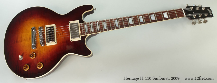 Heritage H 110 Sunburst, 2009 Full Front VIew