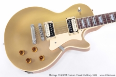 Heritage H150CM Custom Classic Goldtop, 2003 Top View