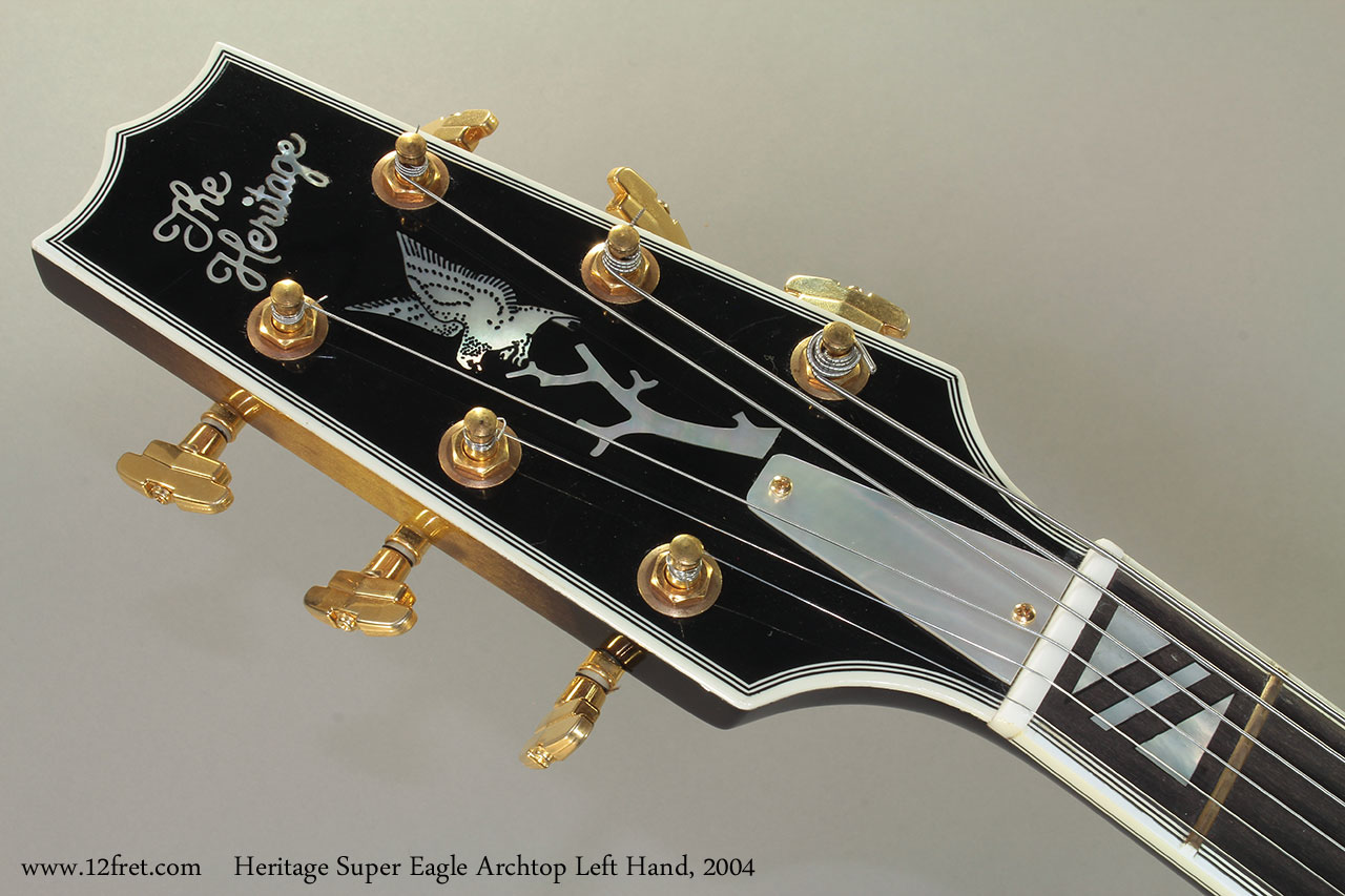 Heritage left handed guitars clearance