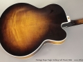 Heritage Super Eagle Archtop Left Handed 2004 Back