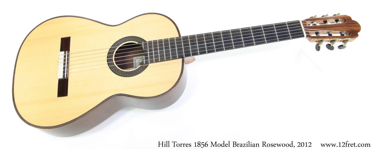 Hill Torres 1856 Model Brazilian Rosewood, 2012 Full Front View