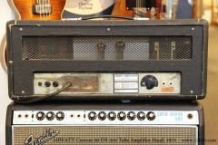 HIWATT Custom 50 DR-504 Tube Amplifier Head, 1974   Full Rear View