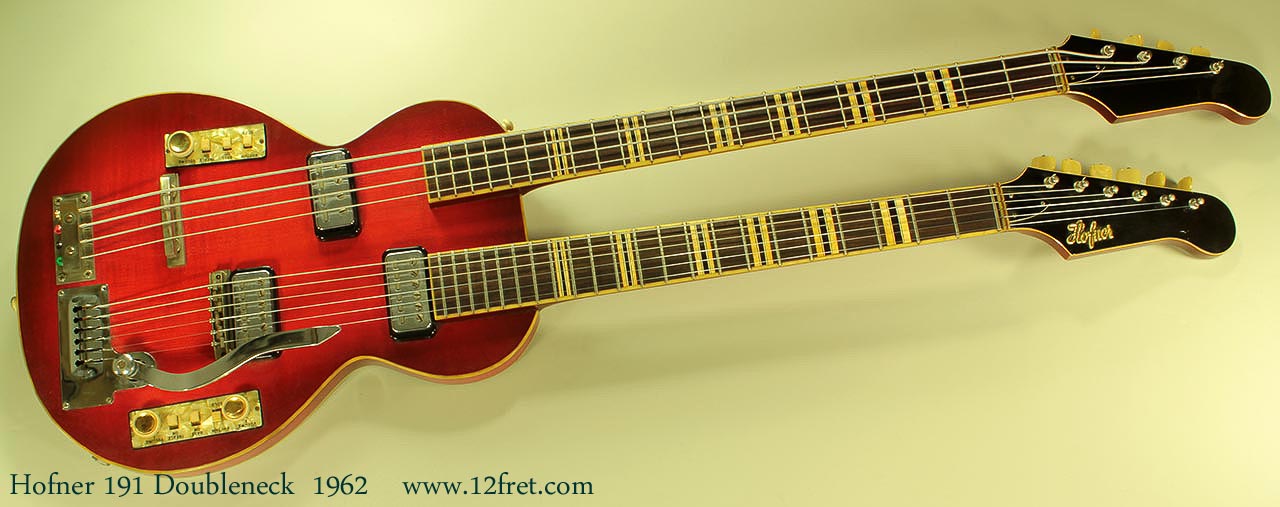 Hofner on sale double neck