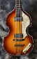 Hofner 500/1 - 62 Reissue Violin Bass Top VIewTop  Vuew