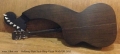 Holloway Dyer Style Harp Guitar Model 5B, 2015 Full Rear View