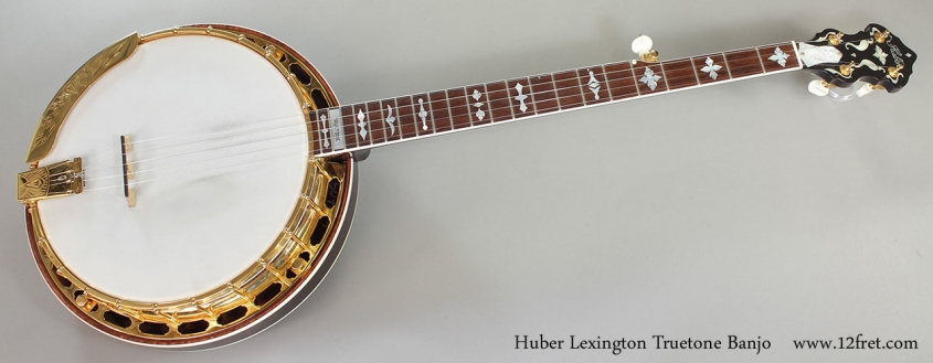 Huber Lexington Truetone Banjo Full Front View