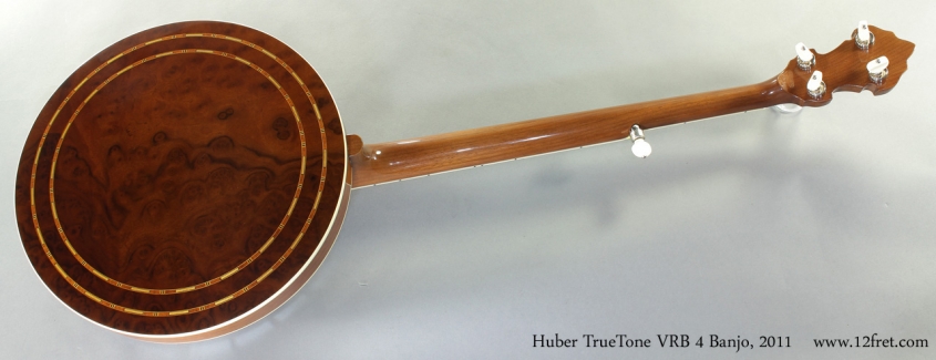 Huber TrueTone VRB 4 Banjo 2011 full rear view