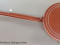 Huber Workhorse Mahogany Banjo Full Rear View