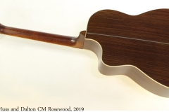 Huss and Dalton CM Rosewood, 2019 Full Rear View