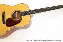 Huss and Dalton DS Custom Brazilian Rosewood,  2008  Full Front View