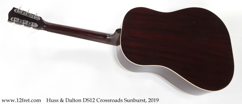 Huss & Dalton DS12 Crossroads Sunburst, 2019 Full Rear View