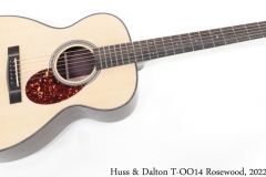 Huss & Dalton T-OO14 Rosewood, 2022 Full Rear View