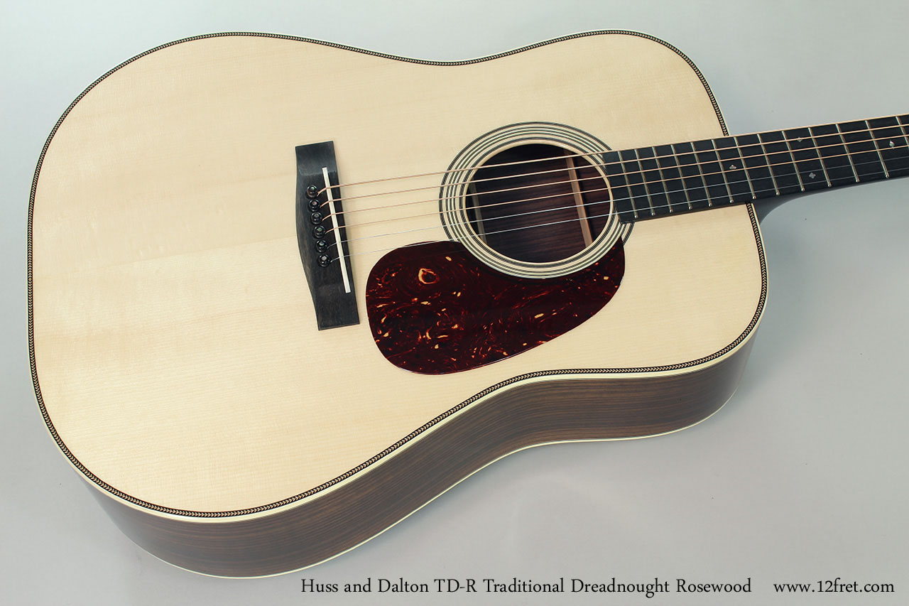 Huss and Dalton TD-R Traditional Dreadnought Rosewood Top