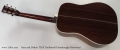 Huss and Dalton TD-R Traditional Dreadnought Rosewood Full Rear View