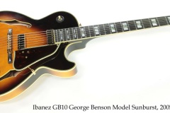 Ibanez GB10 George Benson Model Sunburst, 2005 Full Front View