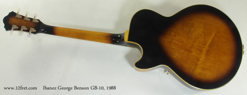 Ibanez George Benson GB-10 1988 full rear view