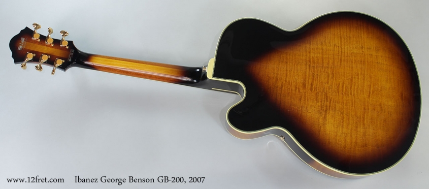 Ibanez George Benson GB-200, 2007 Full Rear View