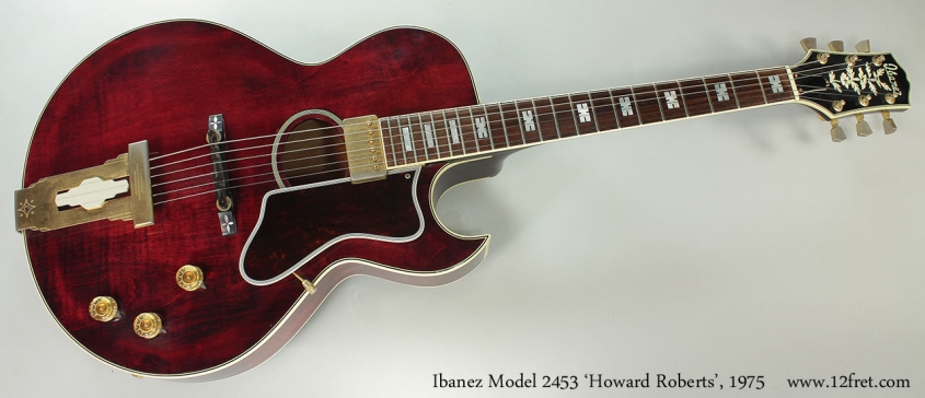 Ibanez Model 2453 'Howard Roberts', 1975 Full Front VIew