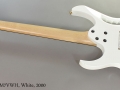 Ibanez JEM7VWH, White, 2000 Full Rear View