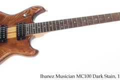 Ibanez Musician MC100 Dark Stain, 1978 Full Front View