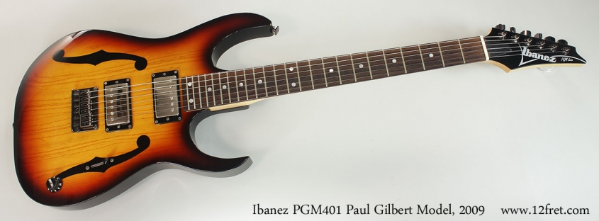 Ibanez PGM401 Paul Gilbert Model, 2009 Full Front View