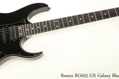 Ibanez RG655 GX Galaxy Black, 2017 Full Front View