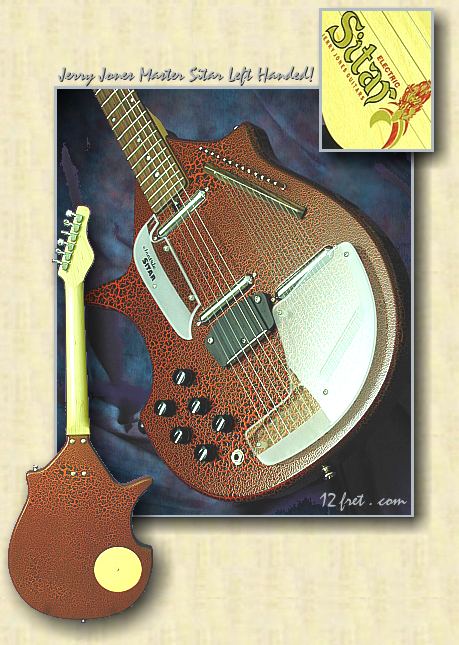 Jerry jones sitar guitar hotsell