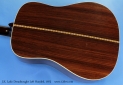 J K Lado Dreadnought Left Handed 1975 back