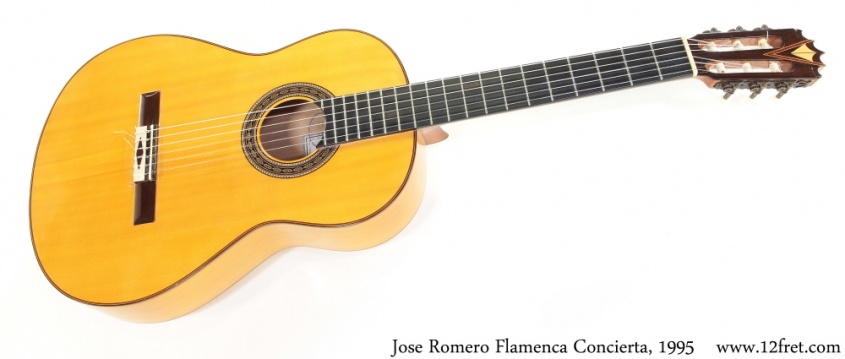 Jose Romero Flamenca Concierta, 1995 Full Front View