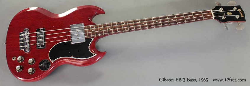 Gibson EB-3 Bass, 1965