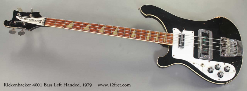 Rickenbacker 4001 Bass Left Handed, 1979