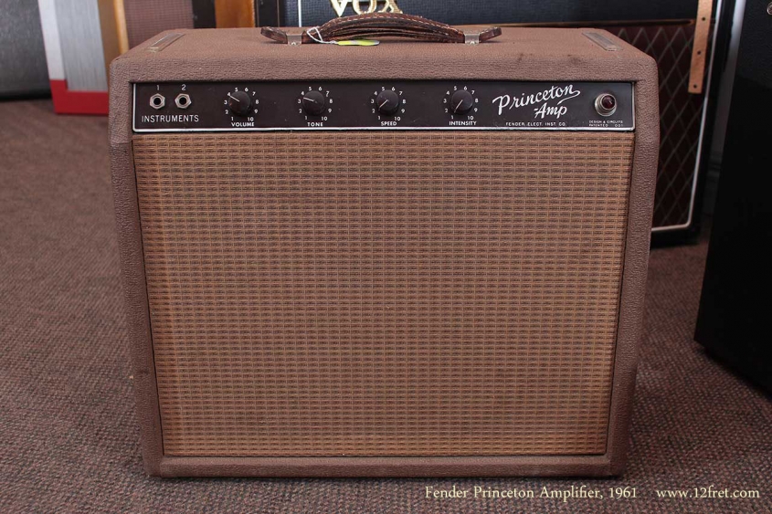 Fender Princeton Amplifier 1961 full front view