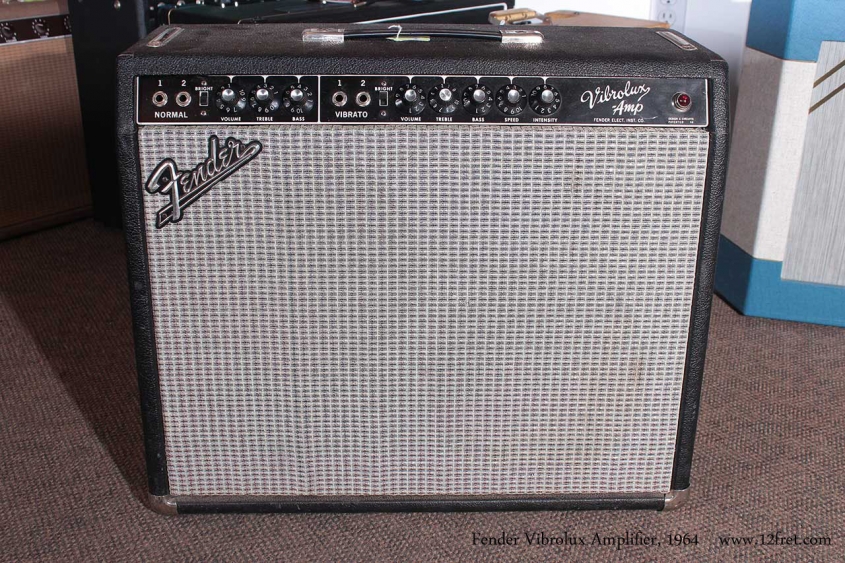 Fender Vibrolux Amplifier 1964 full front view