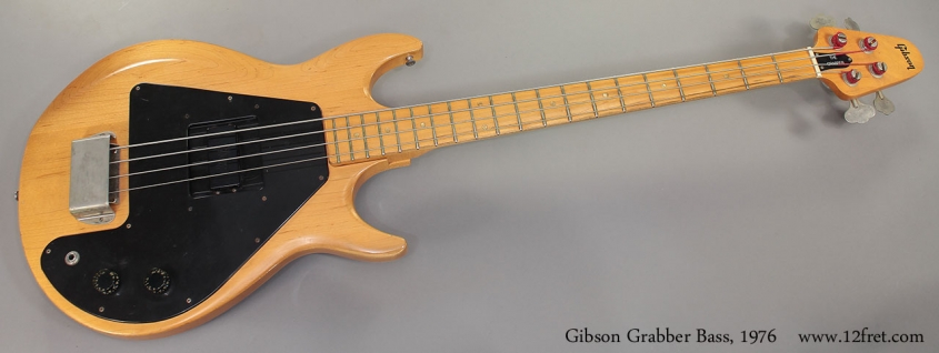 Gibson Grabber Bass, 1976 full front view