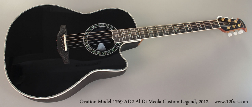 Ovation Model 1769-AD2 Al Di Meola Custom Legend, 2012 Full Front View