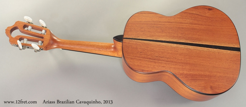 Ariass Brazilian Cavaquinho 2013 Full Rear View