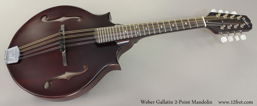 Weber Gallatin 2-Point Mandolin Full Front View