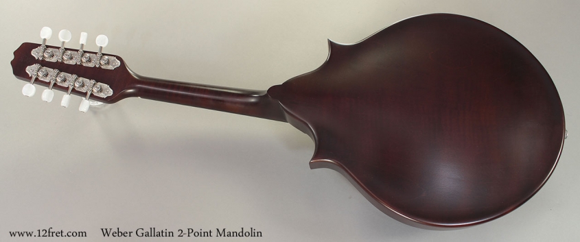 Weber Gallatin 2-Point Mandolin Full Rear View