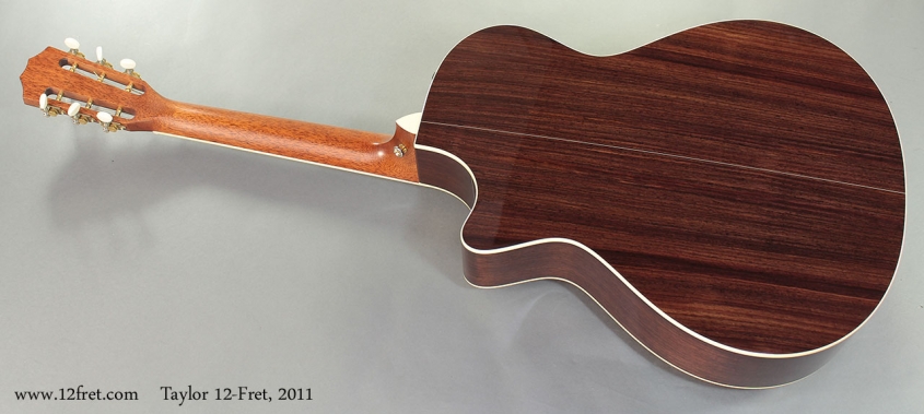 Taylor 12-Fret, 2011 Full Rear View