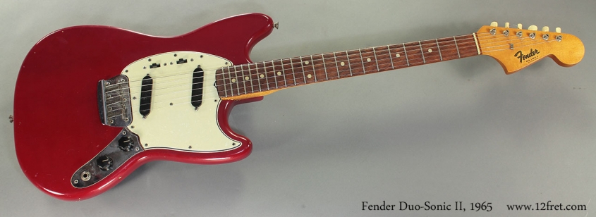 Fender Duo-Sonic II, 1965 Full Front View