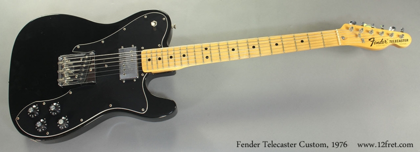 Fender Telecaster Custom, 1976 full front view