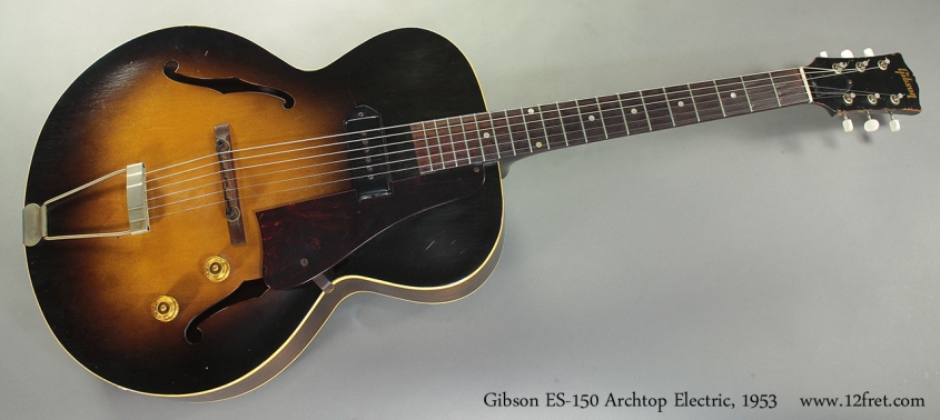 Gibson ES-150 Archtop Electric, 1953 full front view