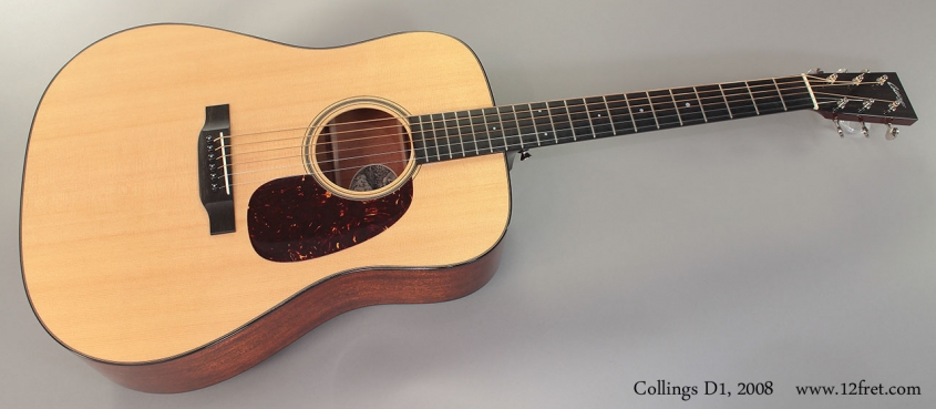 Collings D1, 2008 Full Front View
